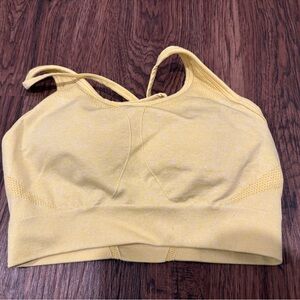 Aybl Yellow Sports Bra